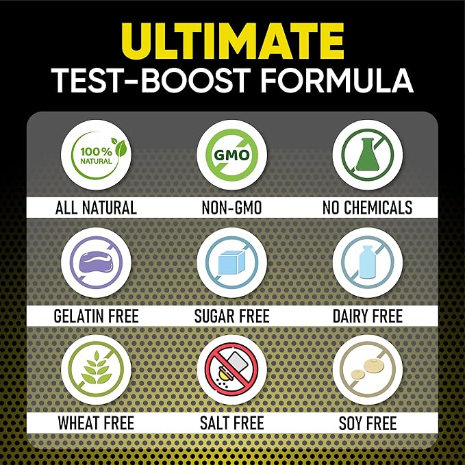 Alpha Enlargement Pills for Men - Increase 2 in 60 Days Male Enhancing Supplement - Horny Goat Weed Muscle Builder - Testosterone Booster for Men - Energy, Strength, Stamina, Endurance, Performance