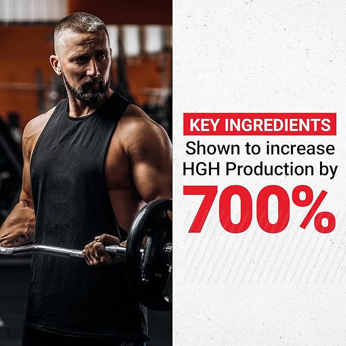 Force Factor Prime HGH Secretion Activator, HGH Supplement for Men with Clinically Studied AlphaSize to Help Trigger HGH Production, Increase Workout Force, and Improve Performance, 75 Capsules