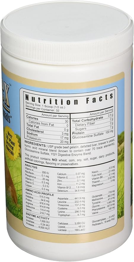YOUNGEVITY Arthrydex Complete Nutritional Supplement | Vitamins Amino Acids Enzymes | Pets Healthy Bones & Joints -1 lb Canister