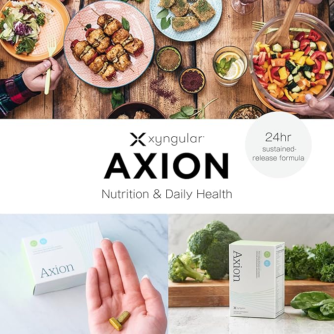 Axion | 60 Tablets | Multivitamin for Women and Men | Vitamins, Minerals, Probiotic, and Digestive Enzymes | Vitamin B12, Vitamin C, Vitamin D, Vitamin E, Magnesium, Zinc, Biotin, and More