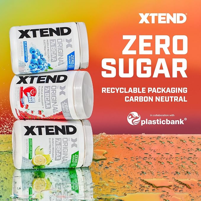 XTEND Original BCAA Powder Mango Madness | Sugar Free Post Workout Muscle Recovery Drink with Amino Acids | 7g BCAAs for Men & Women | 90 Servings