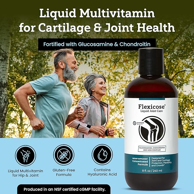Liquid JointCare 8 oz(2 bottles) for Joint Health & Cartilage Protection