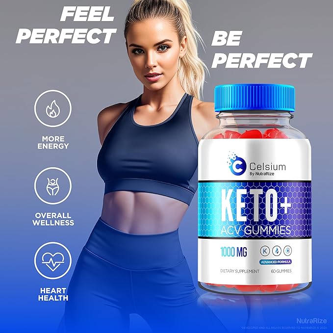 (3 Pack) Celsium Keto ACV Gummies, Celsium Keto + ACV Advanced Formula, Celsius Keto Plus 1000MG Apple Cider Vinegar, All-Natural Keto Official, Celsium Dietary Supplement, Reviews (180 Gummies)