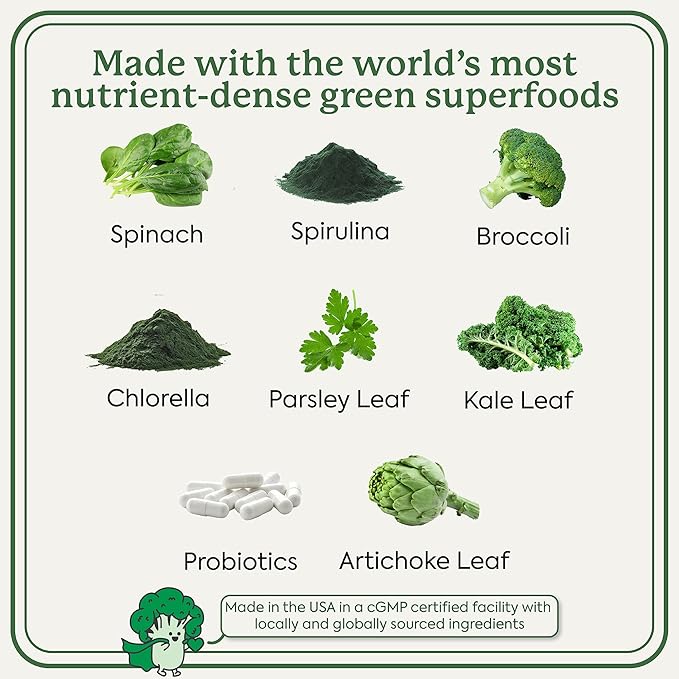 Plant People Kids WonderGreens Super Veggie Gummies for Kids (30 Count)