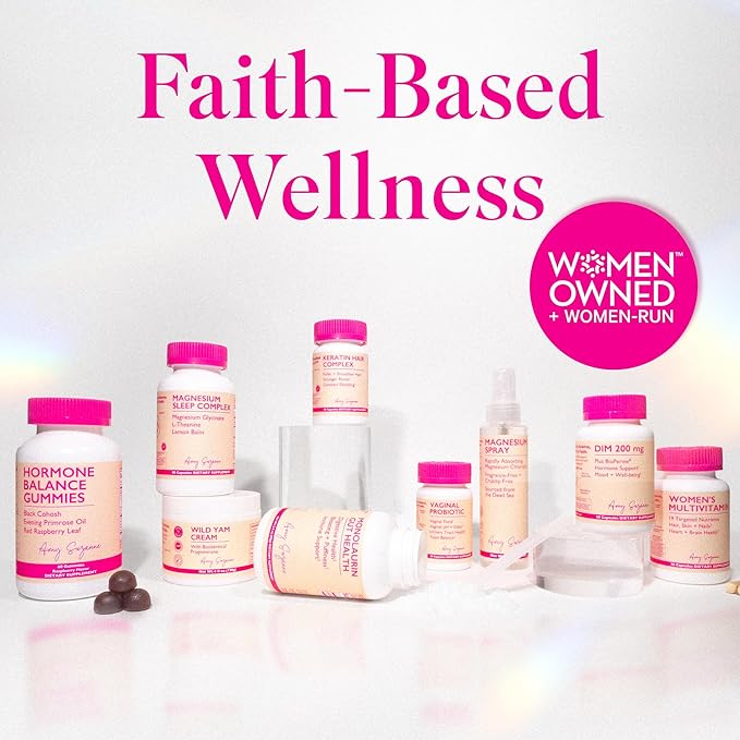 Women's Multivitamin - 19 Targeted Vitamins & Nutrients for Women - Supports Hair, Skin & Nails, Cognitive Health, Focus, & Heart Health - 1 Vegan Capsule Daily, 30 Day Supply