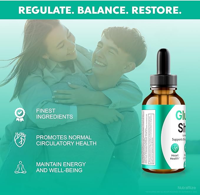 (3 Pack) Gluco Shift Drops - Our Innovative Natural Blood Support Formula, Official GlucoShift to Maintain Healthy and Stable Levels for Overall Wellness, Detox Cleanse Gotas Review (90 Servings)