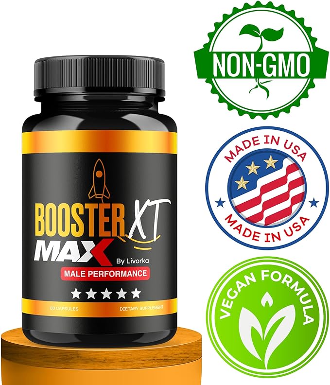 (3 Pack) Booster XT For Men, MAX Strength Men's Supplement, Booster XT, Booster XT for Men Reviews, BoosterXT, Booster XT Reviews, Buster XT, Booster X T Capsules Pro Supplement Pastilla, 180 Capsules