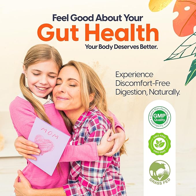 100% Grass-Fed Organic Beef Bone Broth Powder, Probiotics, Collagen, 15g Protein, Non-GMO, Low Sodium, Gut Health, Paleo, Keto, Gluten-Free, Healthy Skin, Hair, Joints - 25 Servings