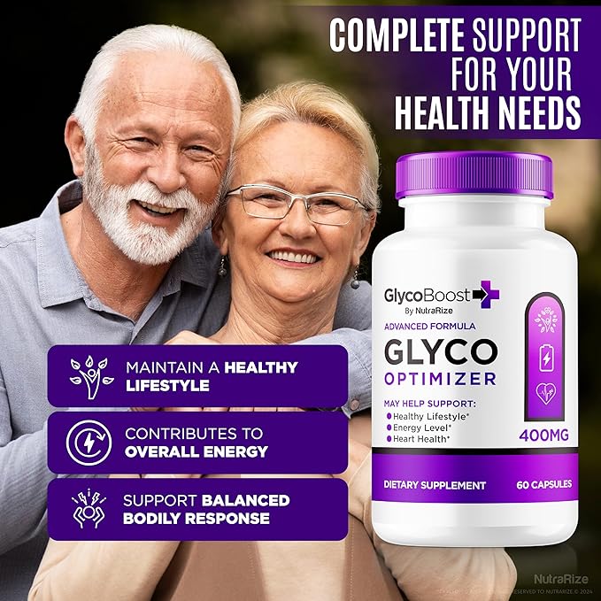 (3 Pack) GlycoBoost - Official Glyco Boost Blood Support Formula, All Natural Capsules for Healthy and Stable Levels, GlycoBoost Blood Vessel Cleaner, Glyco Boost Optimizer (180 Capsules)