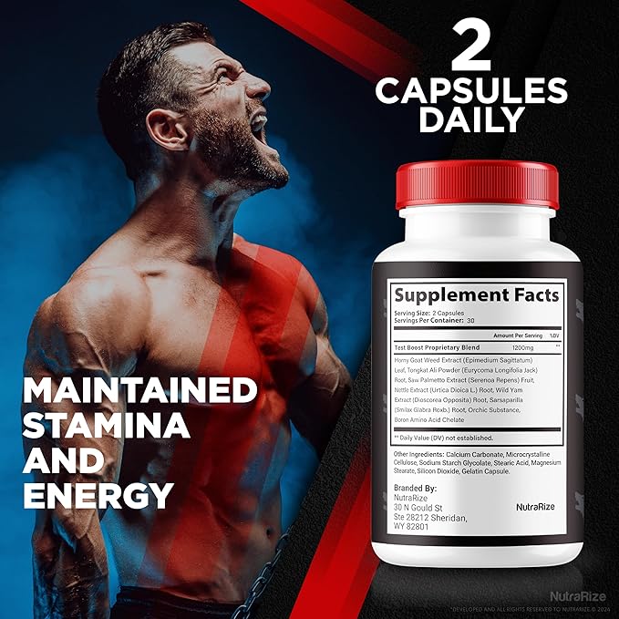 Vital Prime for Men, Official Vital Prime Capsule, Supports Confidence and Performance, All Natural Male Formula for Overall Health and Well-Being, VitalPrime Complex (60 Capsules)