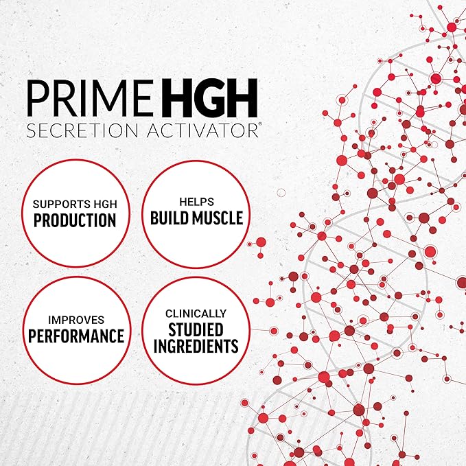 Force Factor Prime HGH Secretion Activator, HGH Supplement for Men with Clinically Studied AlphaSize to Help Trigger HGH Production, Increase Workout Force, and Improve Performance, 75 Capsules