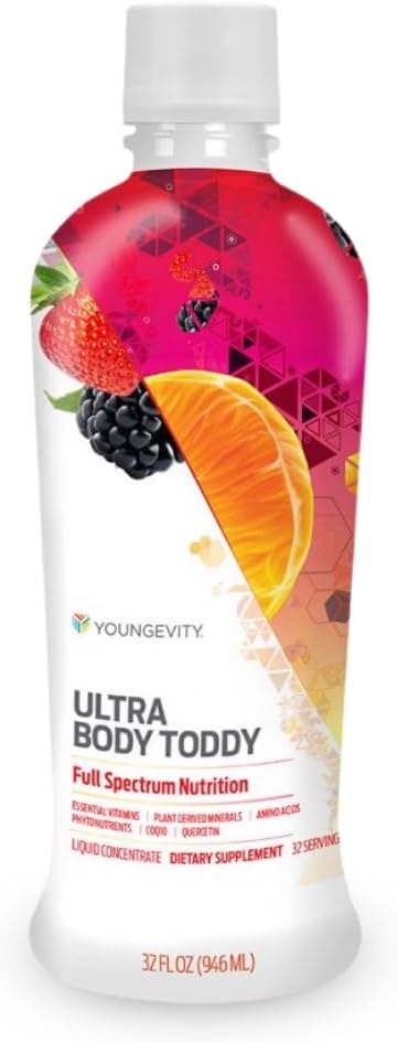 Youngevity Ultra Body Toddy™ - 100+ Nutrient Mega Multi-Vitamin Mineral Supplement for Men and Women - Enhanced Absorption - Phytonutrients - Amino Acids (32 Fl Oz, Pack of 2)