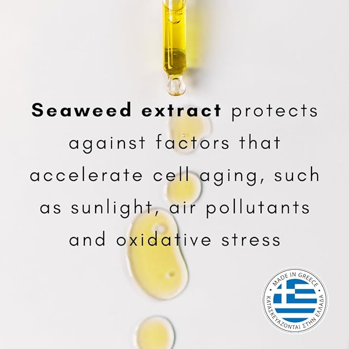 AgeDelay Multi-Vitamin Night Facial Oil - Intensive Skin Tightening Oil & Moisturizer - Nourishes Protects & Rejuvenates - Antioxidant Serum w/Vitamin E, Omega 3,6,9 & Seaweed - 30ml