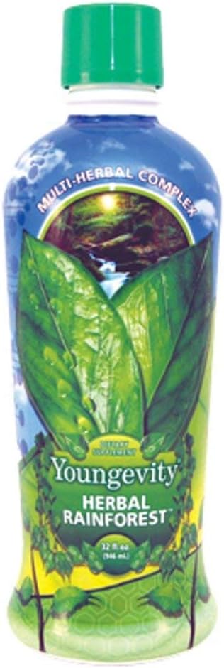 Youngevity Majestic Earth Herbal Rainforest, 32 Fl Oz - Ultimate multi-herbal, multivitamin and mineral complex for Men, Women, Kids - Immune Support Supplement - Gluten-free
