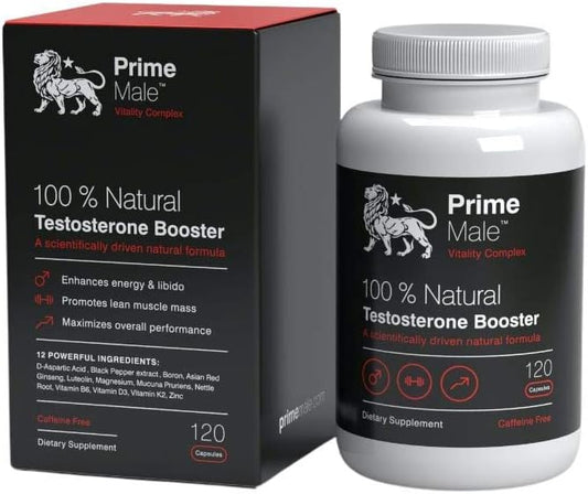 Natural Testosterone Booster 120 Capsules