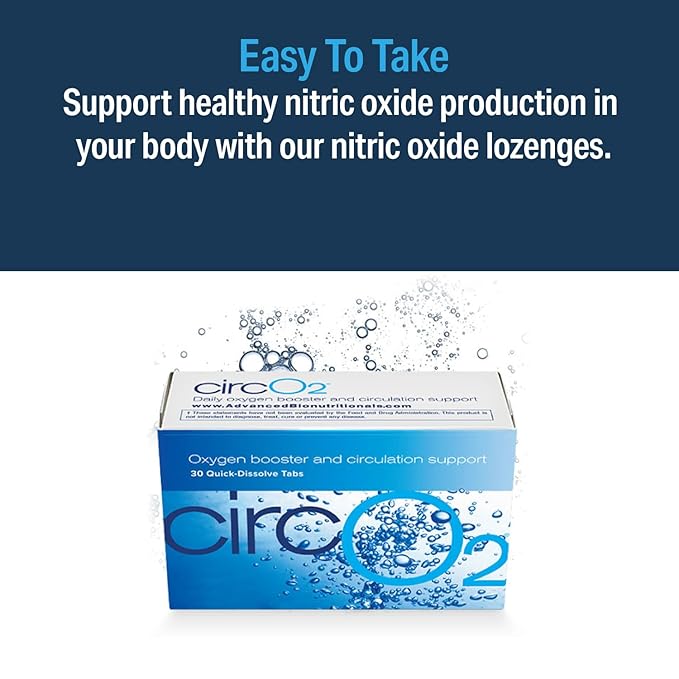 – Circ02, Nitric Oxide Supplement for Men and Women, Supports Immune System, Beet Root, L-Citrulline Formula, Non GMO, Gluten Free, Dairy Free, Soy Free, Vegan (30 Lozenges)