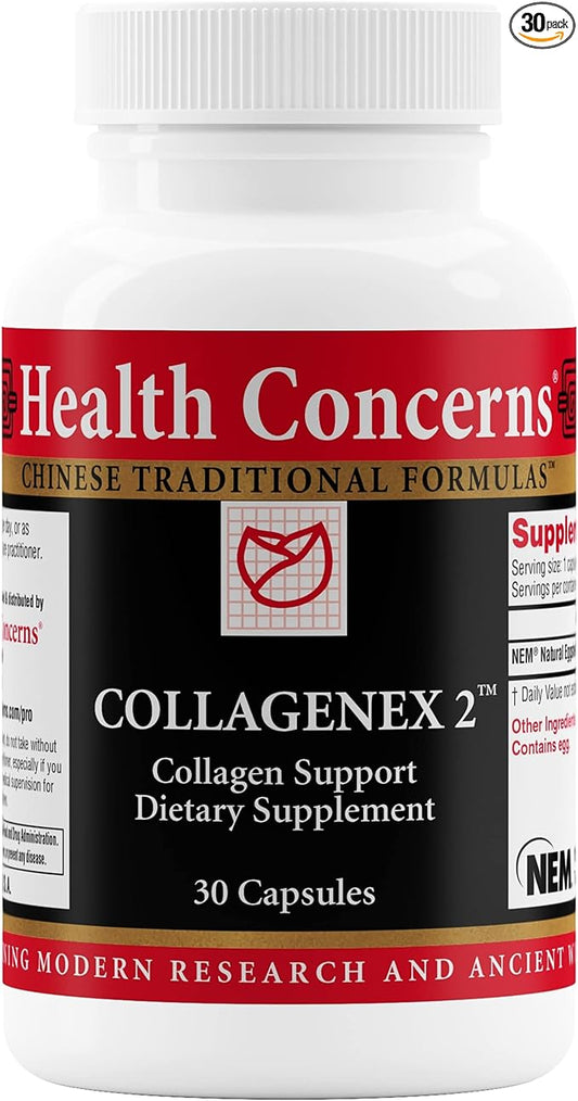 Health Concerns Collagenex 2 - Joint Support Collagen Supplements for Men & Women - 30 Capsules