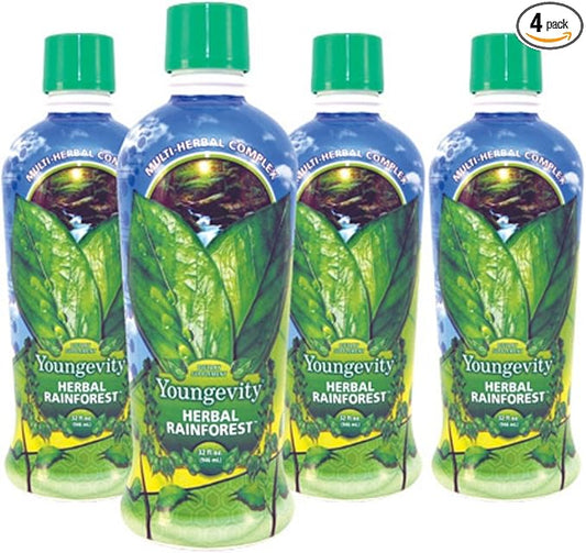 Youngevity Majestic Earth Herbal Rainforest, 32 Fl Oz - Ultimate Multi-Herbal, multivitamin and Mineral Complex for Men, Women, Kids - Immune Support Supplement - Gluten-Free