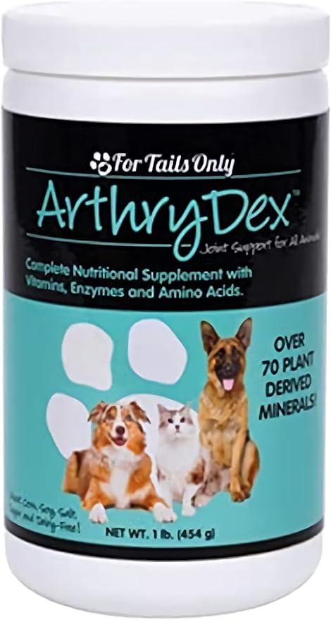 YOUNGEVITY Arthrydex Complete Nutritional Supplement | Vitamins Amino Acids Enzymes | Pets Healthy Bones & Joints -1 lb Canister