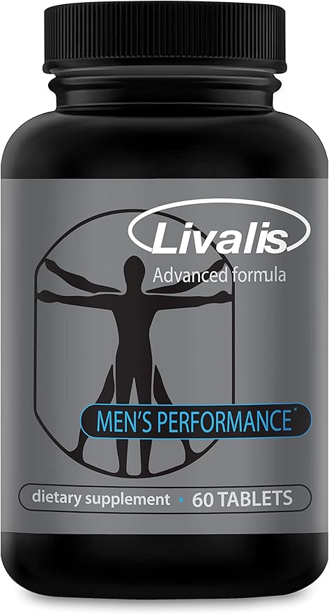 Livalis- Male Size Expansion Pills- Enlargement Formula for Men- Extend in Length, Thickness and Girth- 3+ inches in 90 Days Reported - Performance and Stamina Multiplier 60 ct