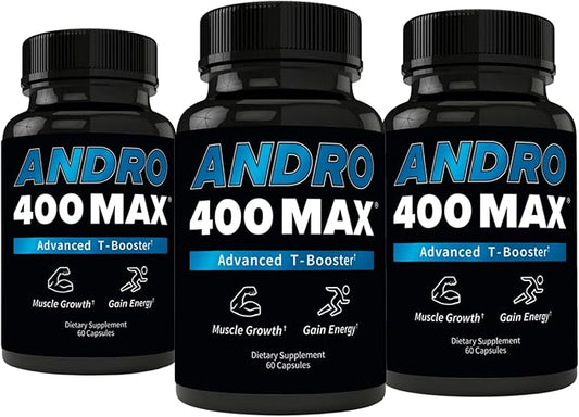 Max (3 Pack, Max Testosterone Booster)