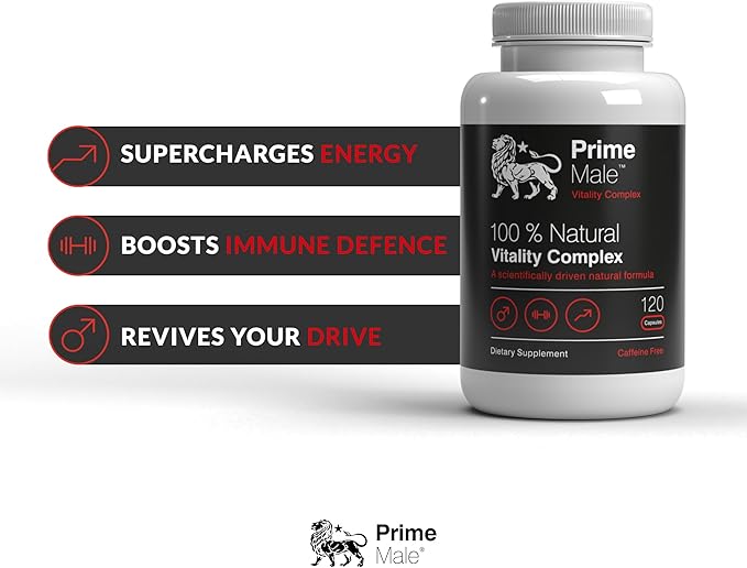 Natural Testosterone Booster 120 Capsules