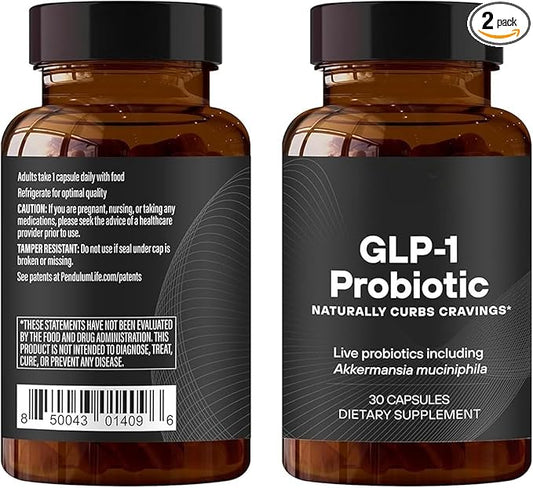 30 PCS G•L•P-1 Probiotic,G•L•P-1 Probiotics for Women & Men,Curbs App & Promotes Feeling of Fullness,Delayed Release,for Men & Women (30 Capsules-1Pack)