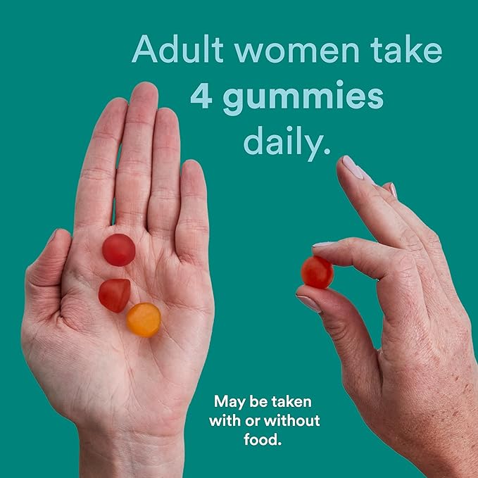 SmartyPants Prenatal Vitamins for Women, Multivitamin Gummies: Omega 3 Fish Oil (EPA/DHA), Biotin, Methylfolate, Vitamin D3, C, Vitamin B12, B6, Vitamin A, K & Zinc, 120 Count (30 Day Supply)