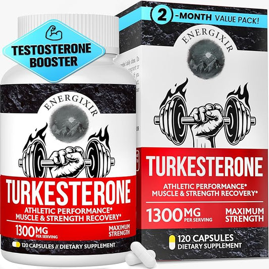 78,000mg Testosterone Booster for Men, Max Purity 95% Testosterone Supplement for Men, Mens Testosterone Booster for More Energy, Strength, Stamina, Endurance, Muscle Growth & Recovery, 60 Days Supply