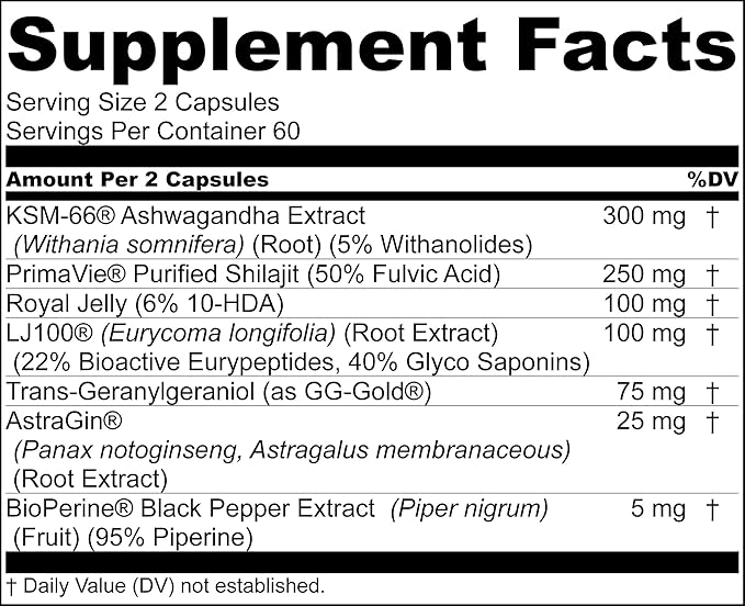 Lifexposure Testosterone Supplement for Men – Clinically Formulated to Support Hormones, Boost Energy, Build Muscle, and Reduce Stress, Trusted by Health Experts – 1 Month Supply