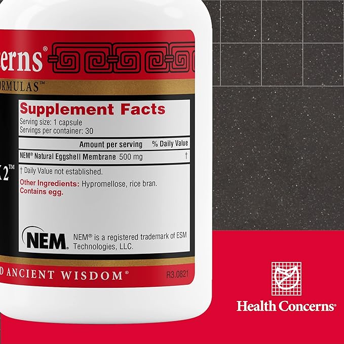 Health Concerns Collagenex 2 - Joint Support Collagen Supplements for Men & Women - 30 Capsules