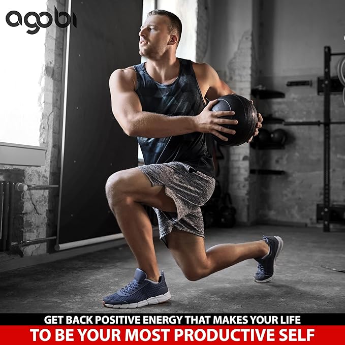 agobi Herbal Test Support for Male Supplement - Support Efficiency, Speed, Strength, Flexibility - Body Booster - 2 Packs 60caps - 2 Month Supply