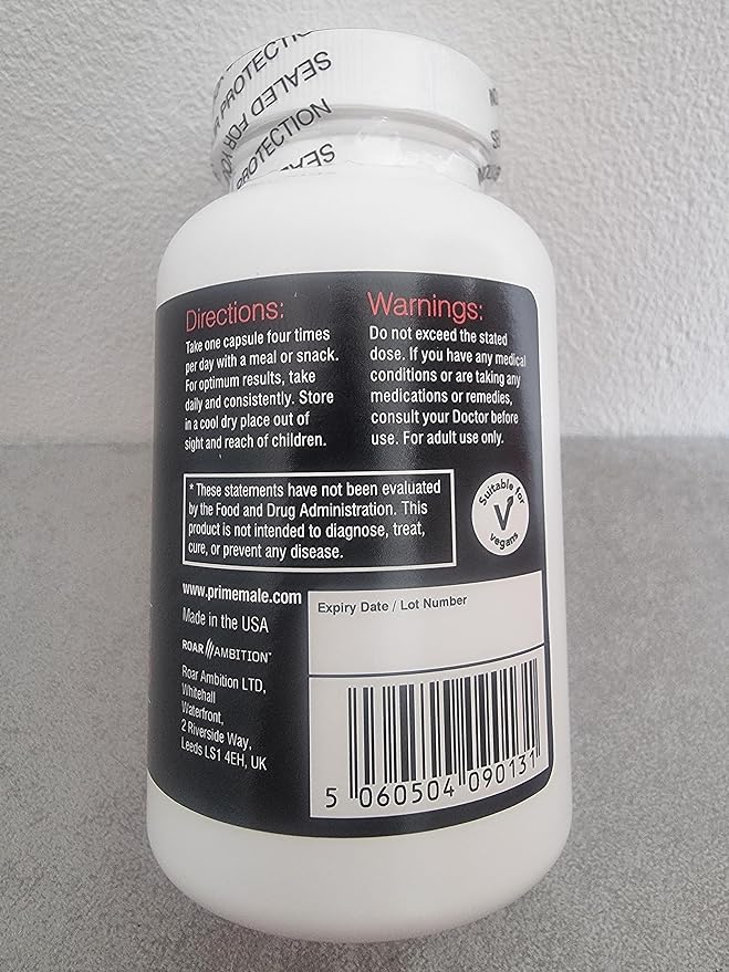 Natural Testosterone Booster 120 Capsules